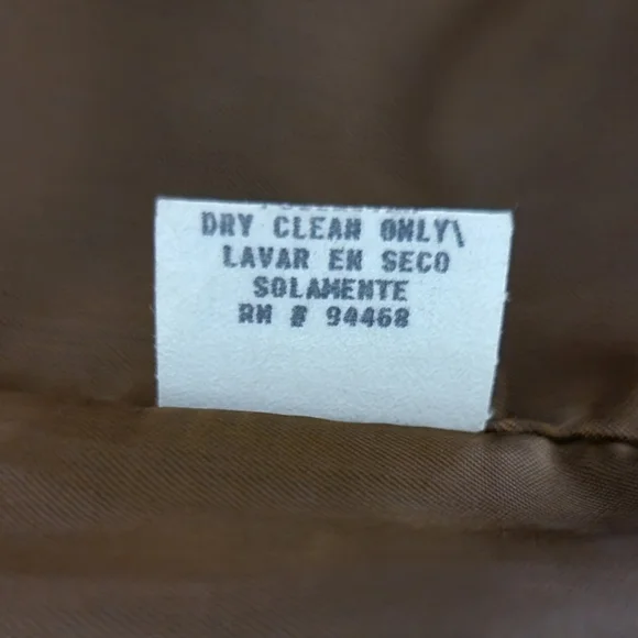 Braebrook Womens Size 8P 100% Wool Brown & Tan Classic Plaid Blazer - Picture 7 of 8